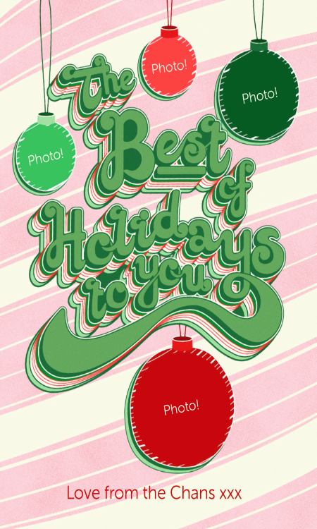 Best Of The Holidays (Customisable)