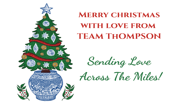 Merry Christmas Across The Miles