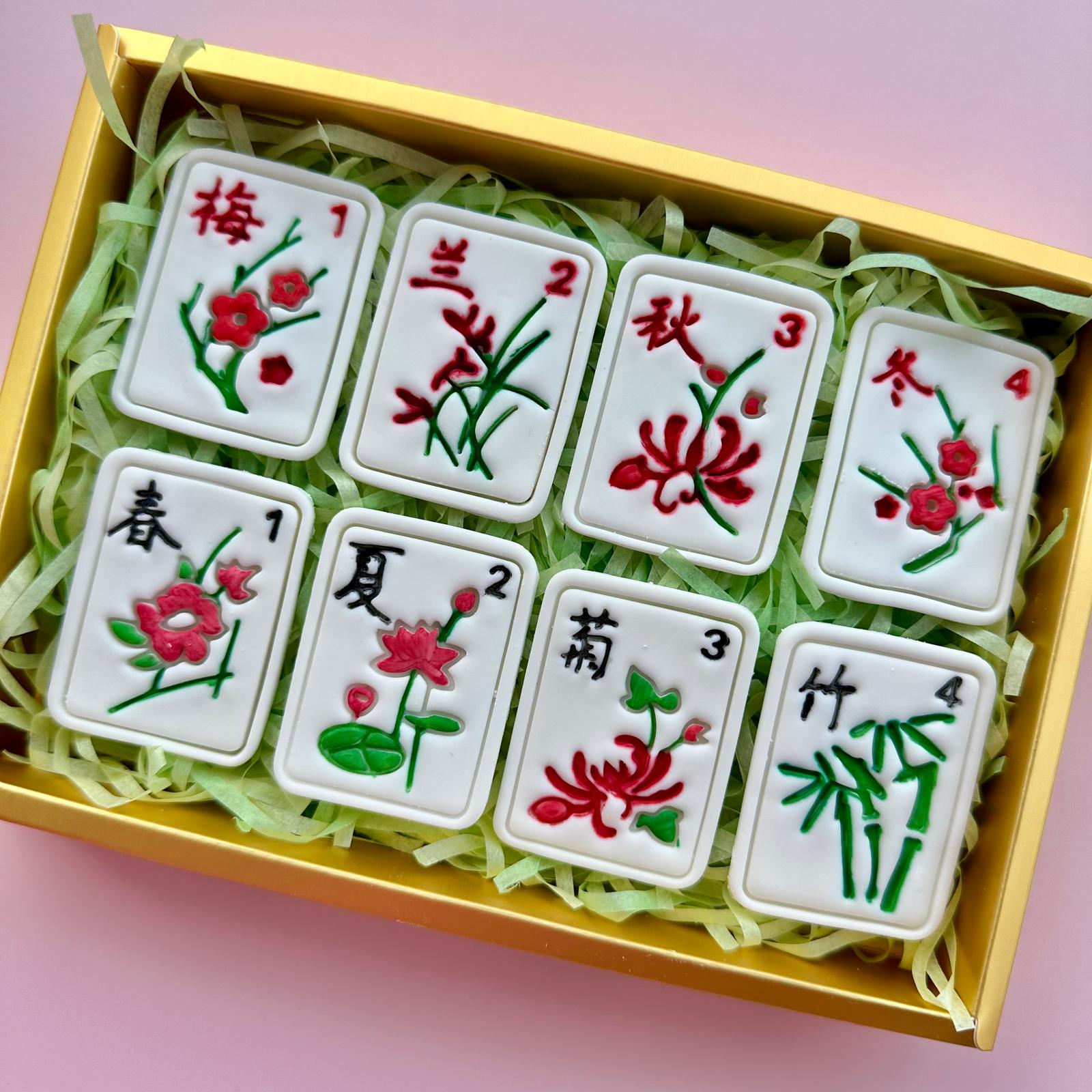 Mahjong Cookies Set