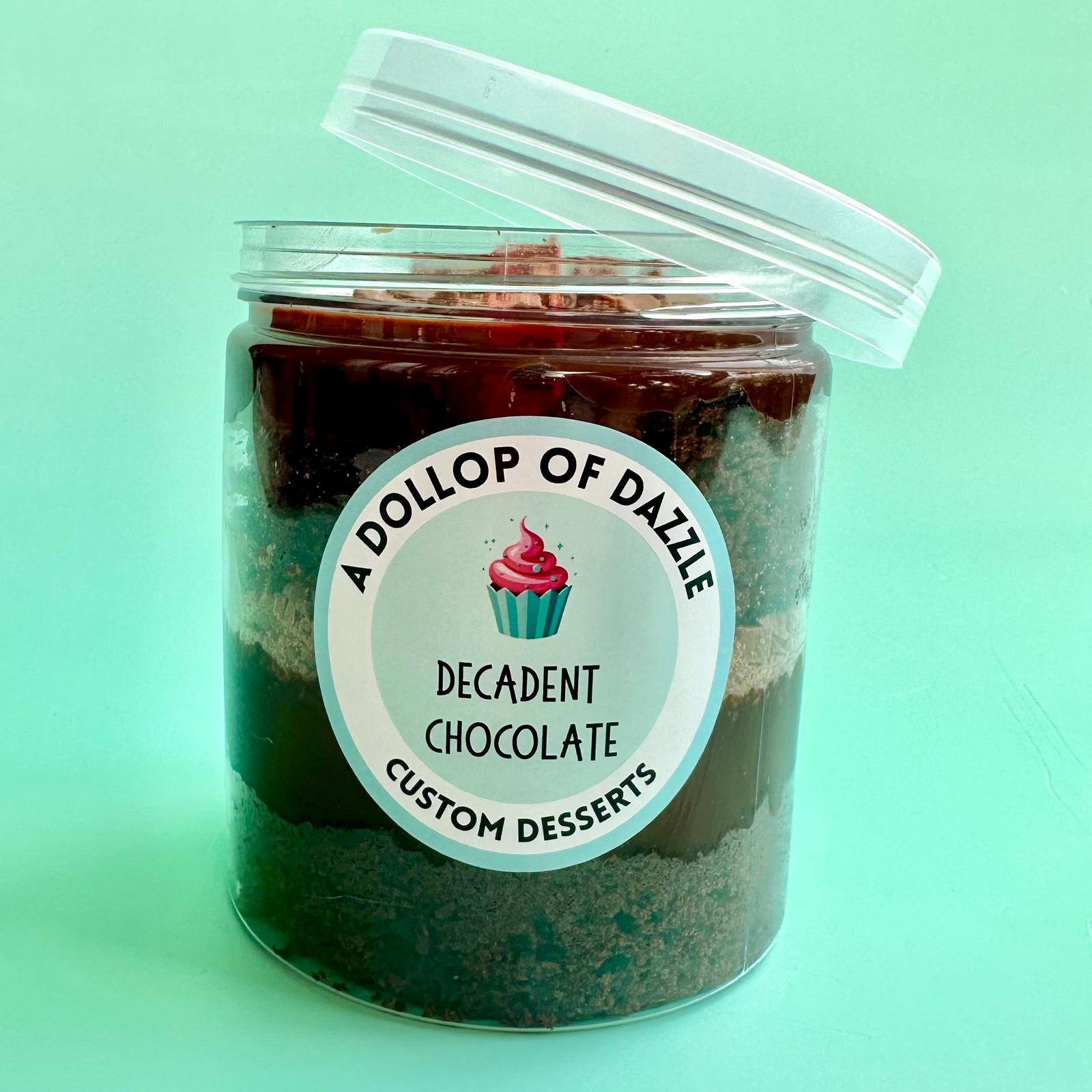 Cake Jar Decadent Chocolate
