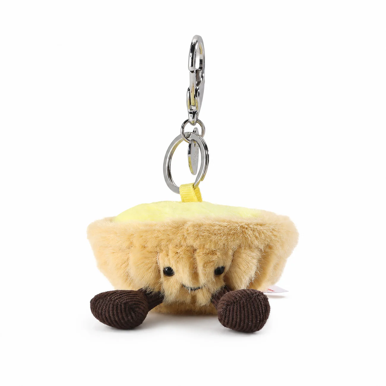 Egg Tart Bag Charm