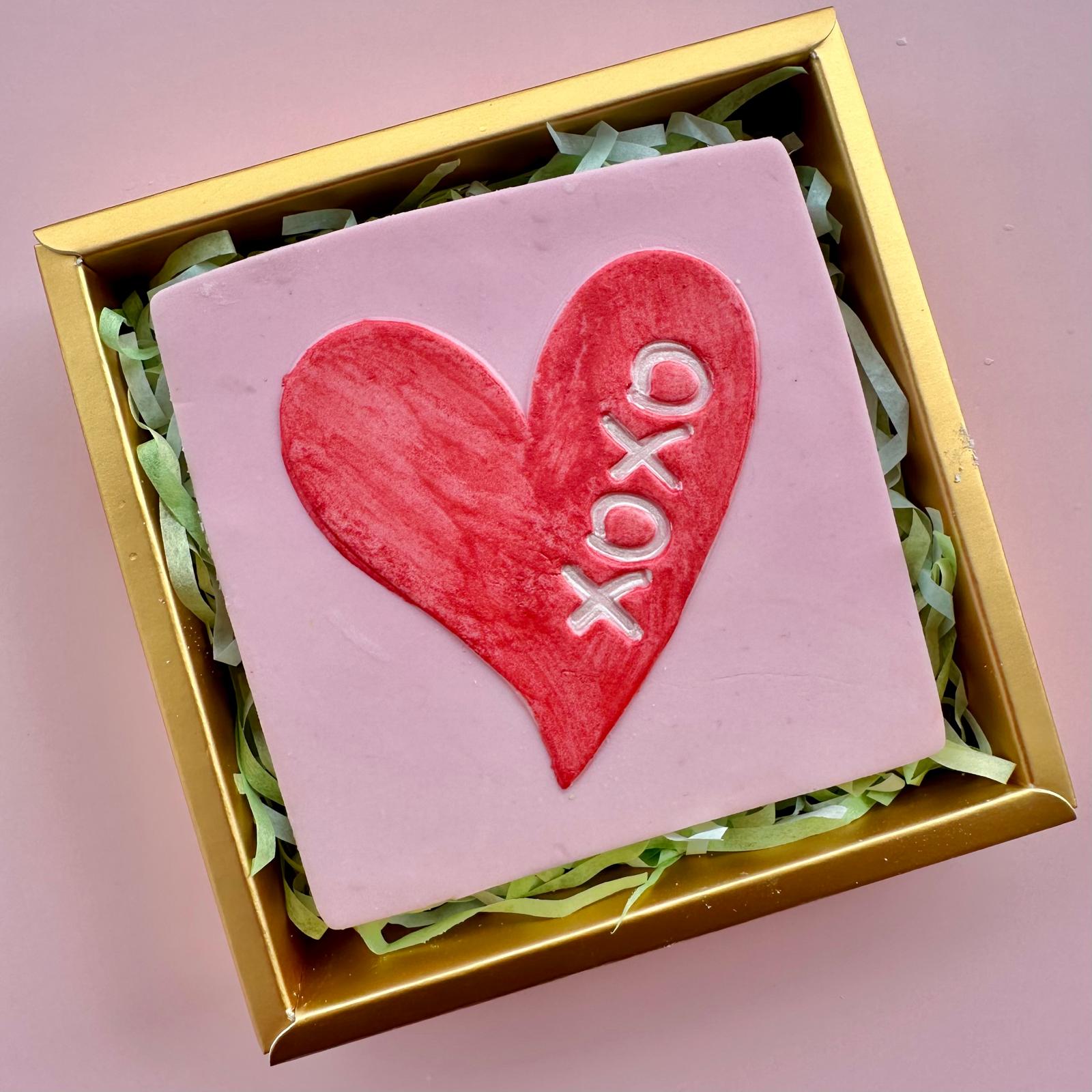 XOXO Heart Sugar Cookie