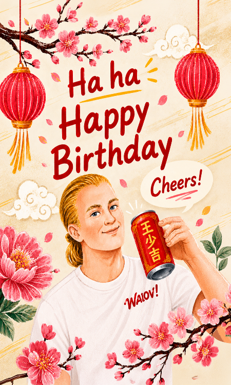Ha Ha Happy Birthday